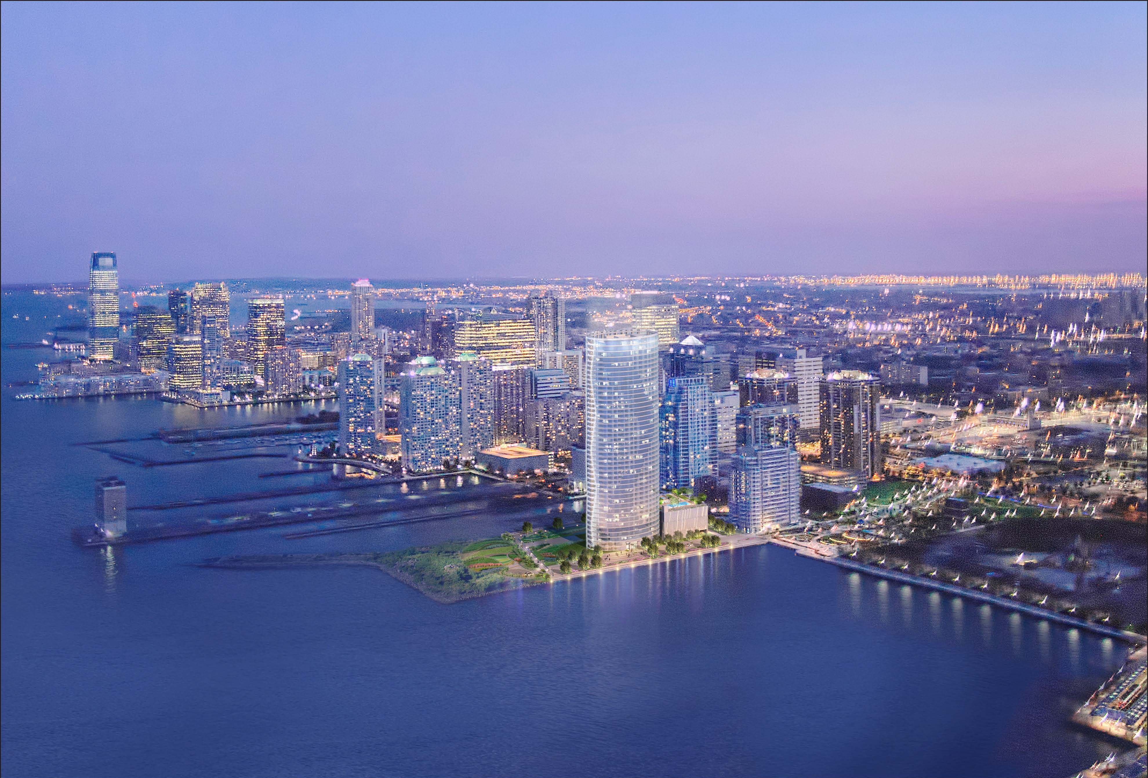 Newport Ellipse Jersey City Rendering