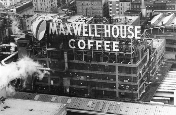 Maxwell House Sign Hoboken