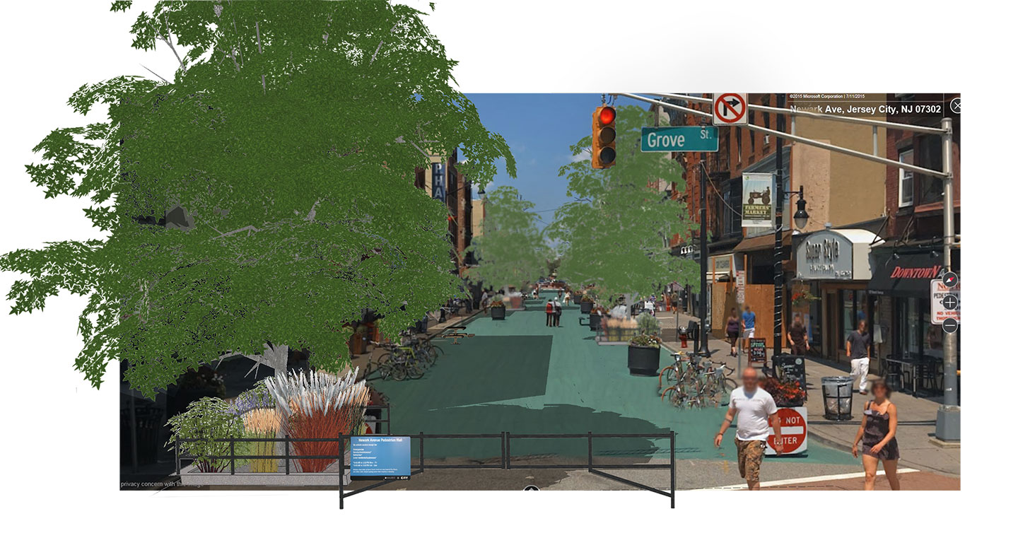 Tree pit rendering - Credit: City of Jersey City