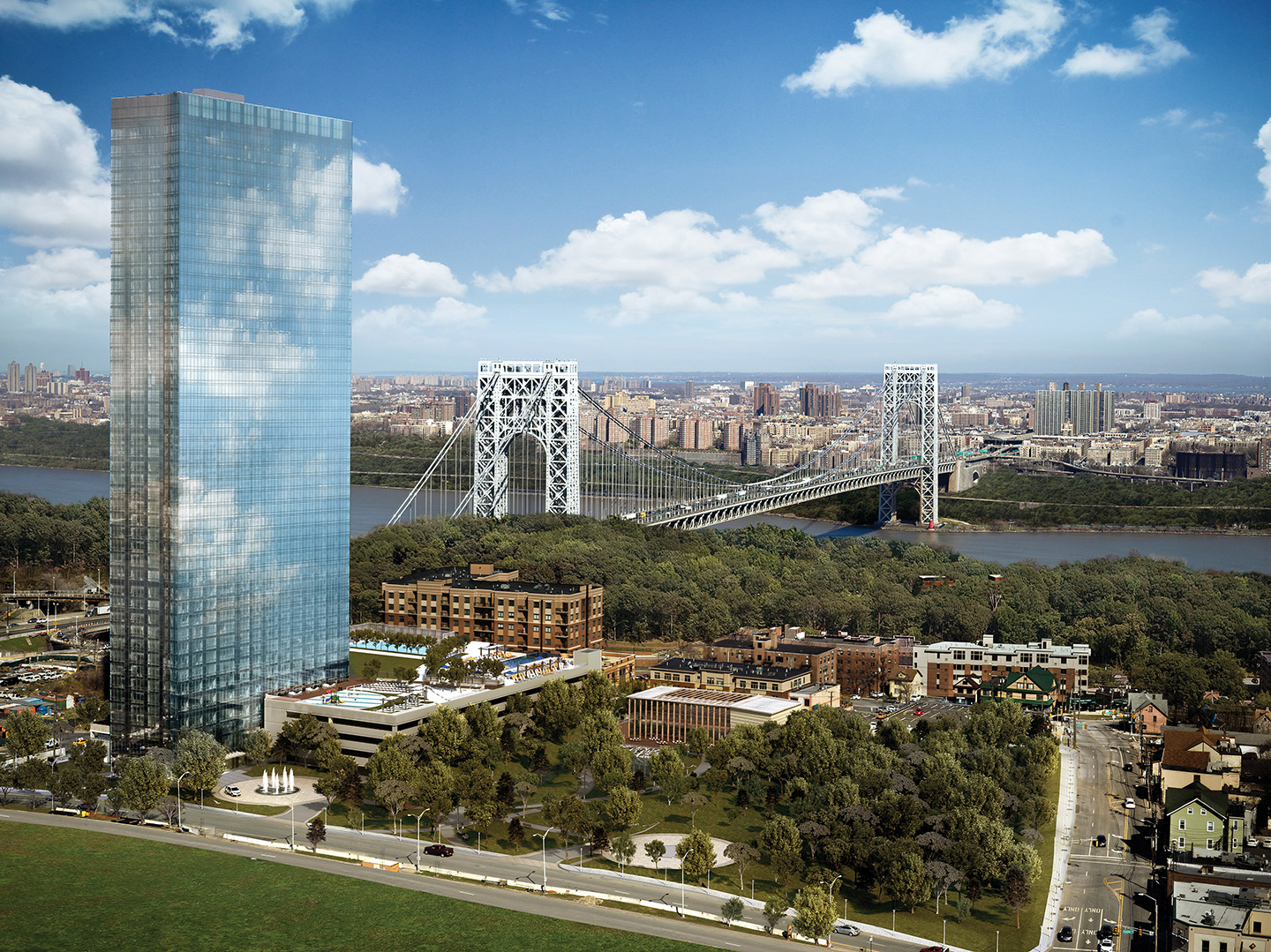 Reflective of Fort Lee's Resurgence, SJP Begins Work on The Modern's Second  Tower | Jersey Digs