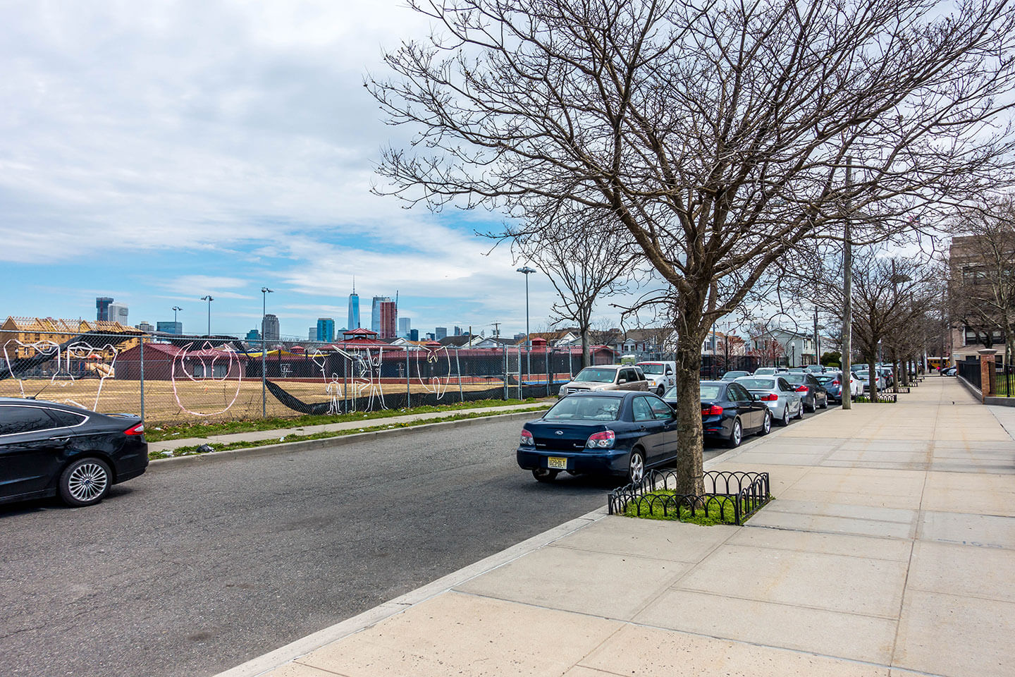 View of Manhattan from Lafayette Park