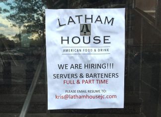 latham house restaurant jersey city hiring