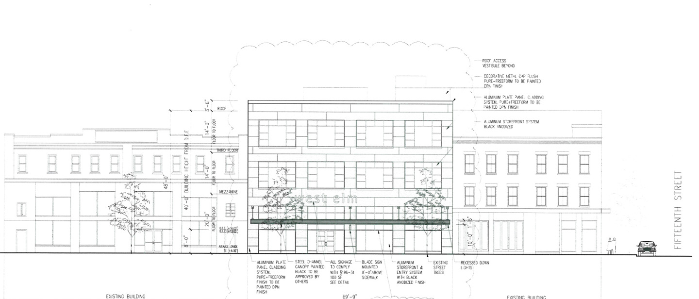 1420 willow street elevation rendering