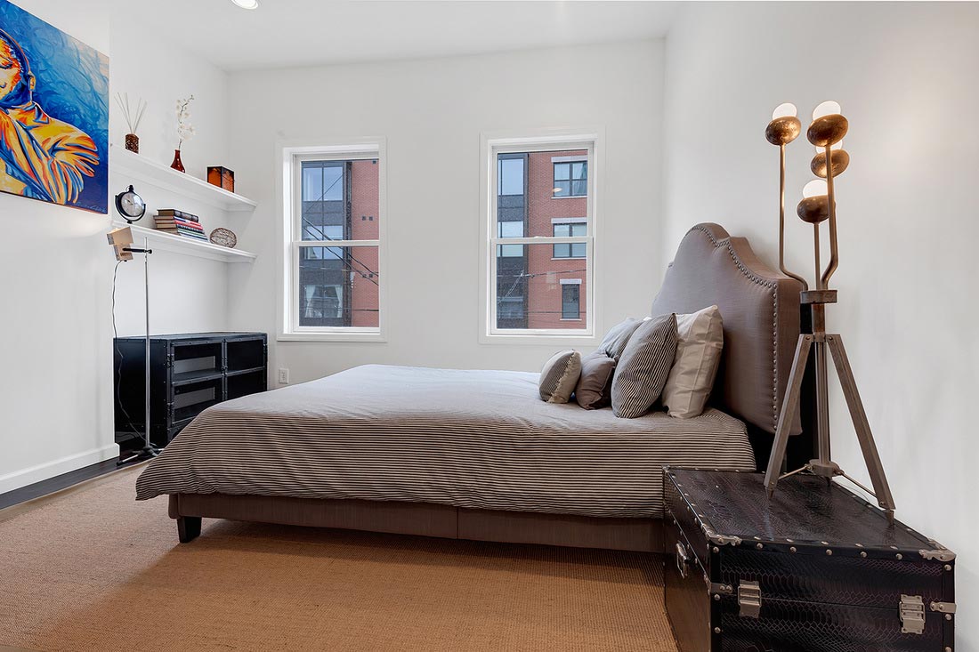 327 seventh street jersey city townhouse for sale master bedroom