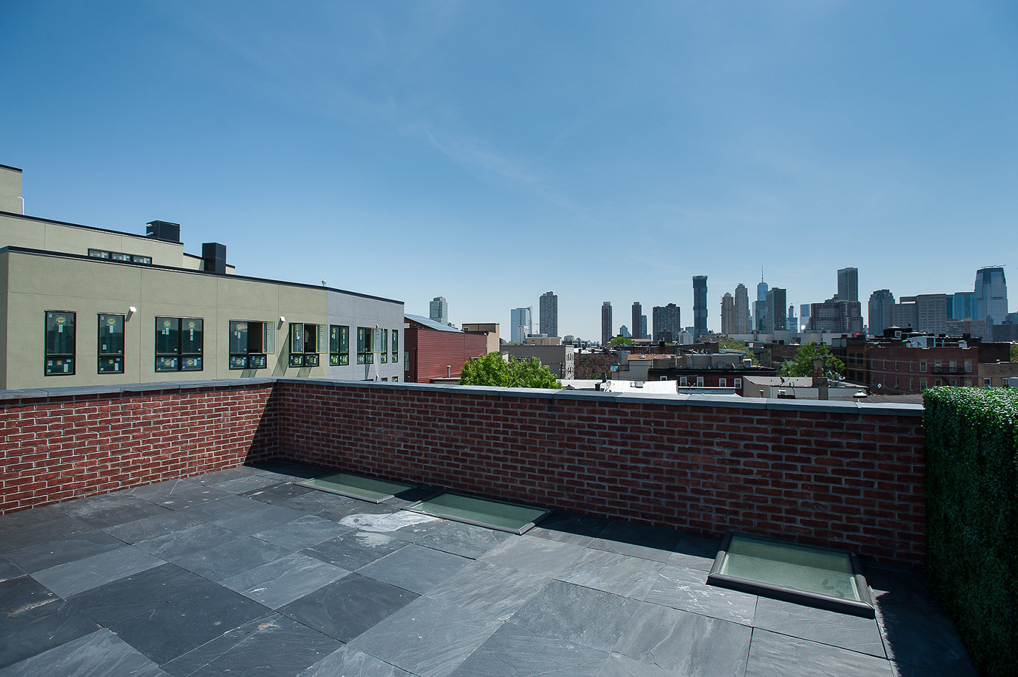 410 second street jersey city townhouse rooftop