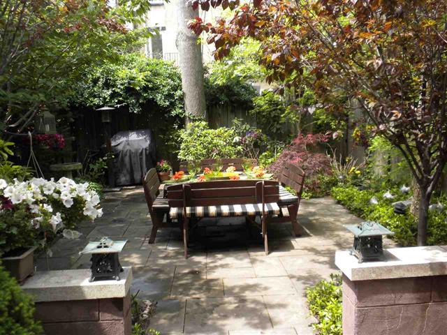 714 Bloomfield Street Hoboken Brownstone for sale garden