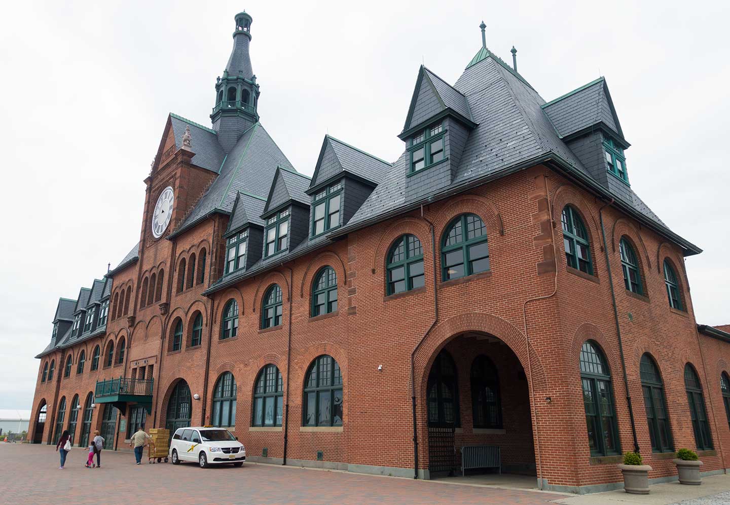 Central Railroad of New Jersey Terminal at Liberty State Park exterior
