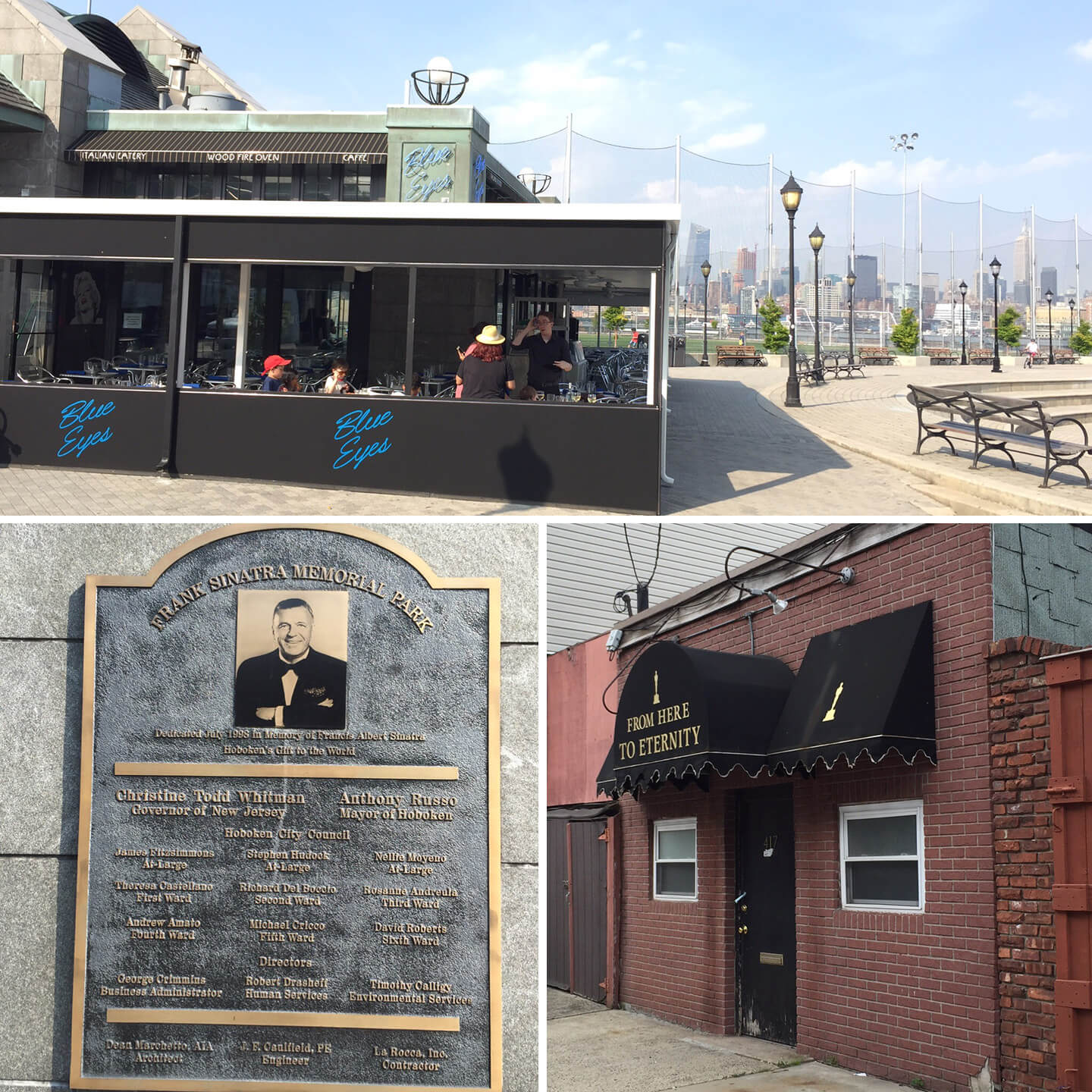 Frank Sinatra Park hoboken birthplace