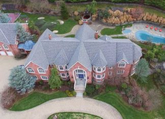 diddy mansion 207 anderson avenue alpine nj aerial