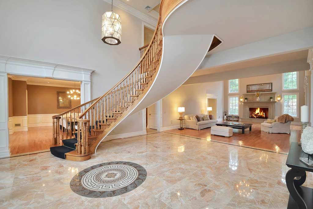 diddy mansion 207 anderson avenue alpine nj foyer