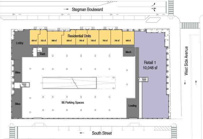 njcu university place master plan phase 1