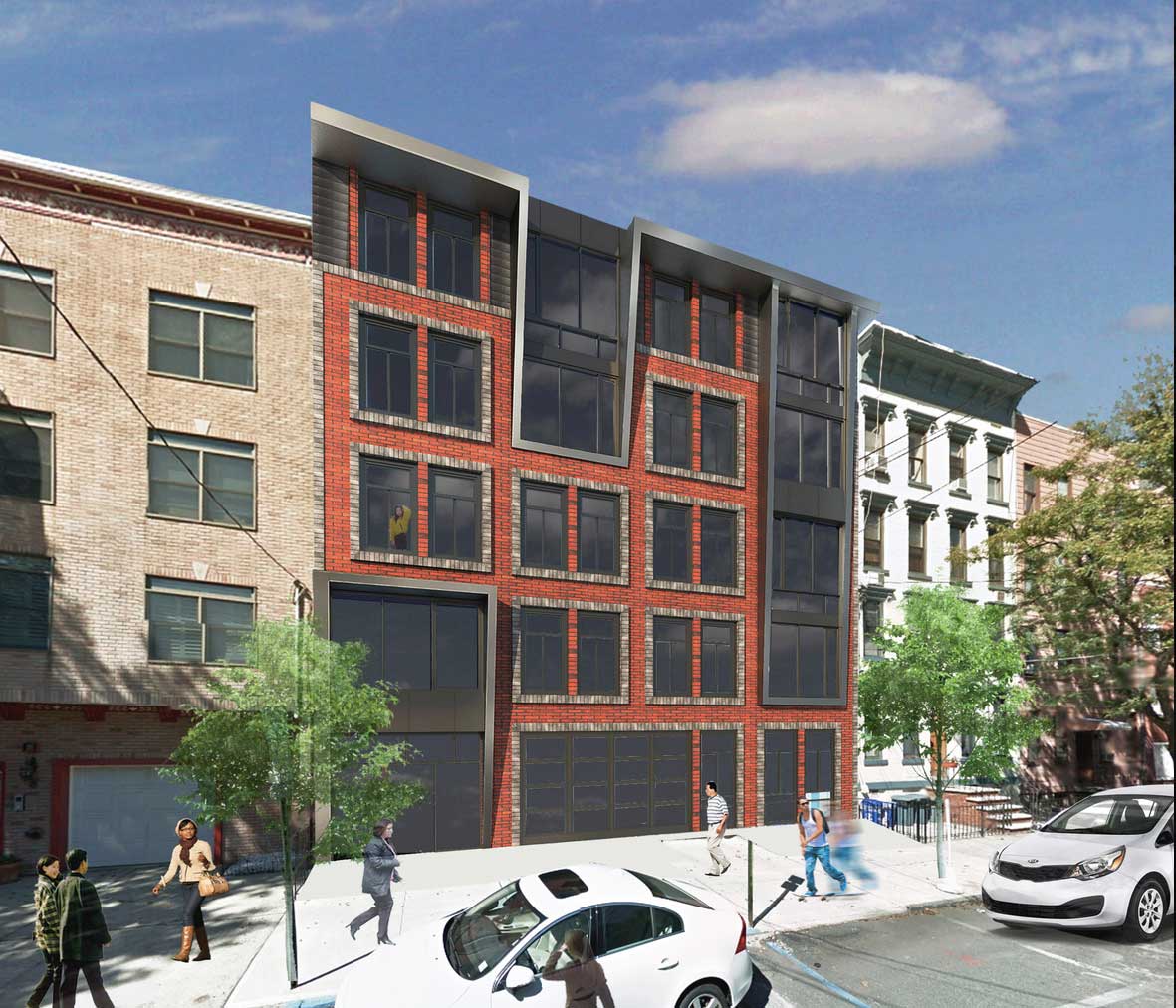 108 Jefferson st hoboken condos rendering