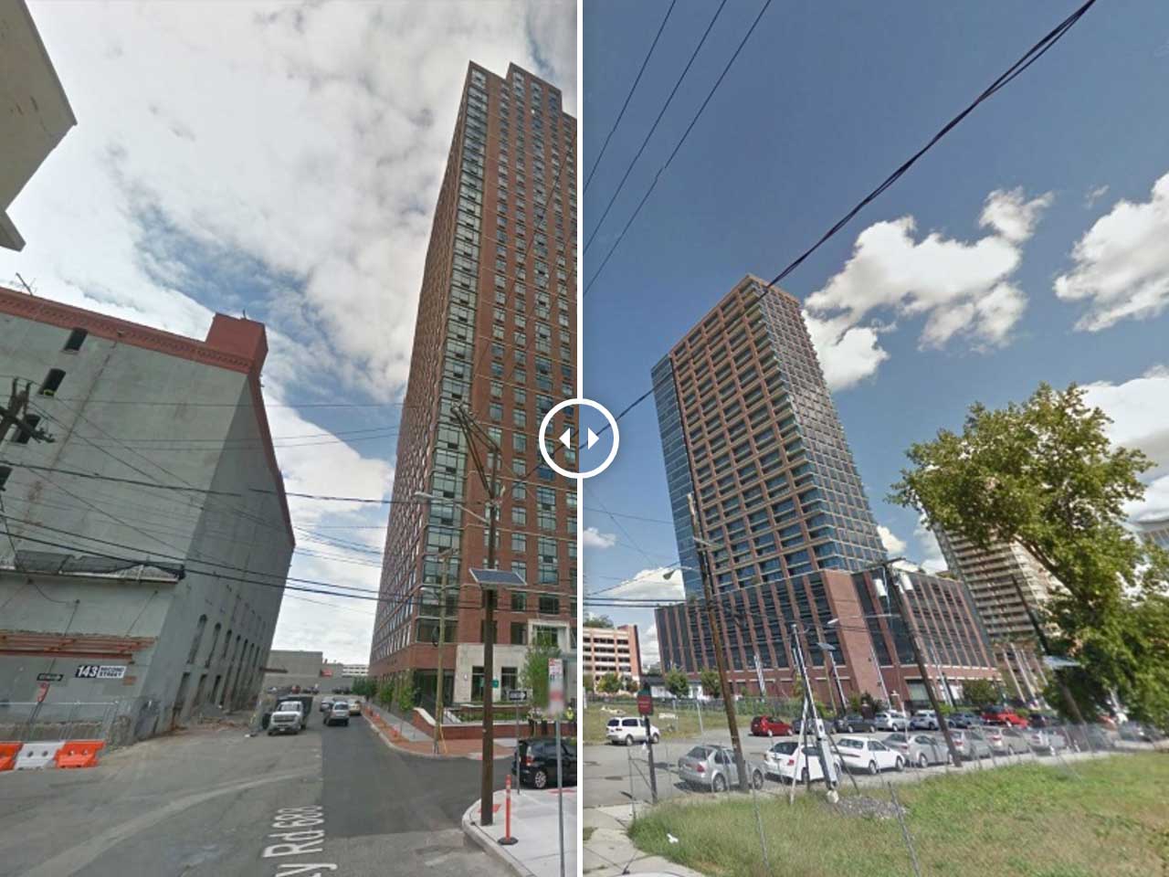 Jersey City then and now