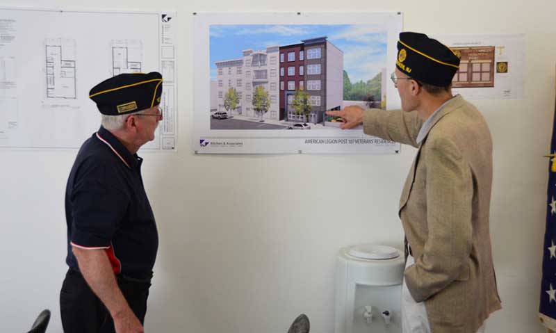 american legion post 107 308 Second Street hoboken development