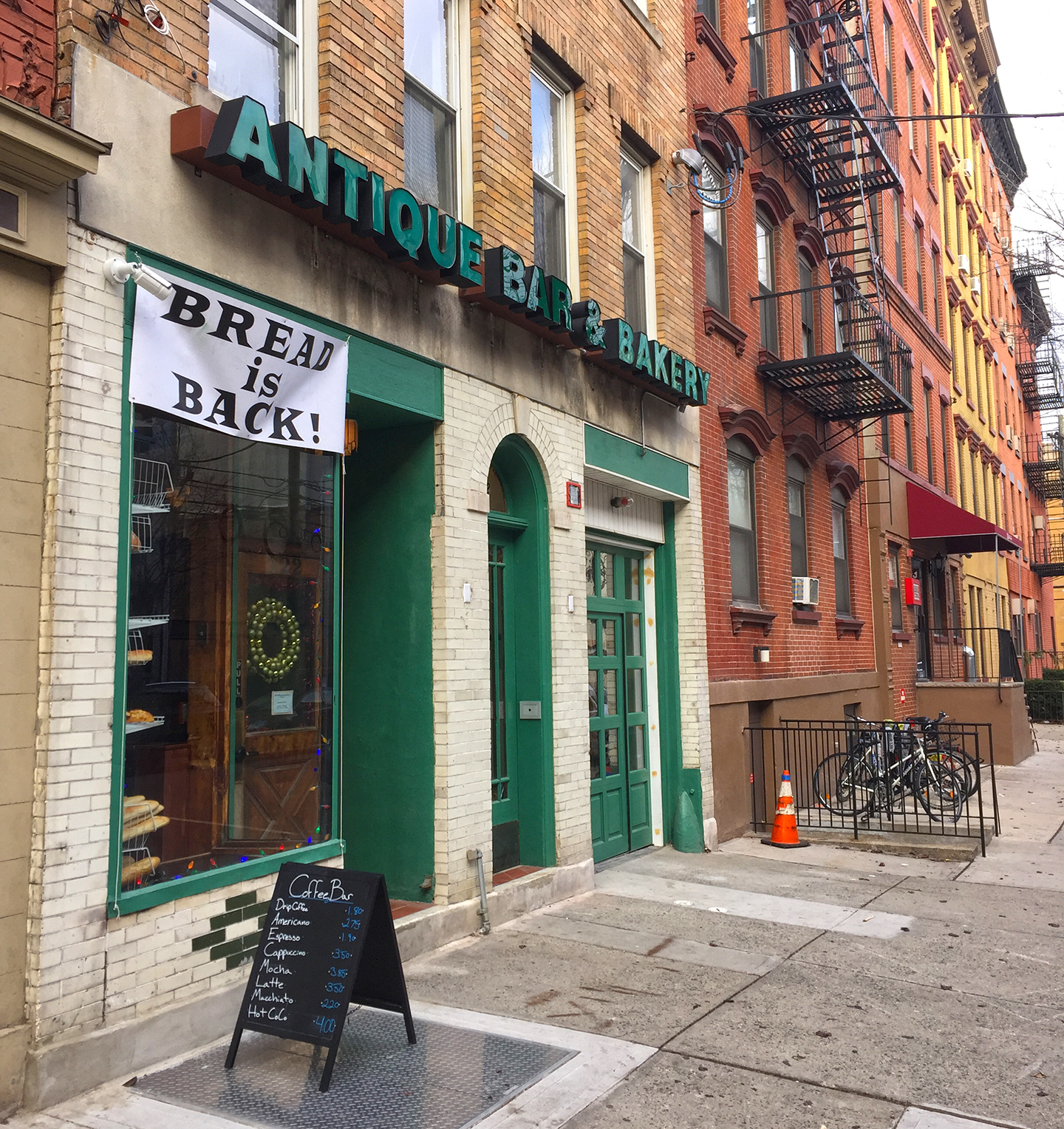 antique bar bakery hoboken