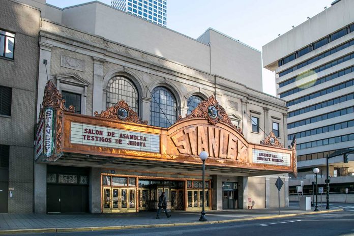 An Inside Look At The Stanley Theater’s Celestial Restoration inside stanley theater journal square jersey city