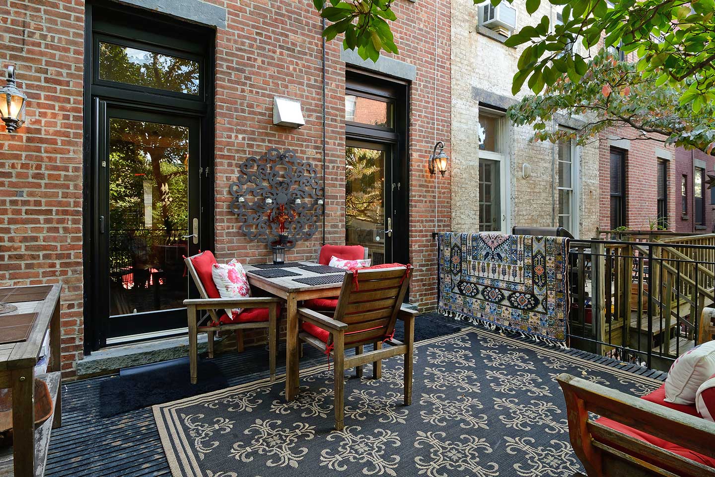 hoboken real estate for sale 1106 bloomfield st patio