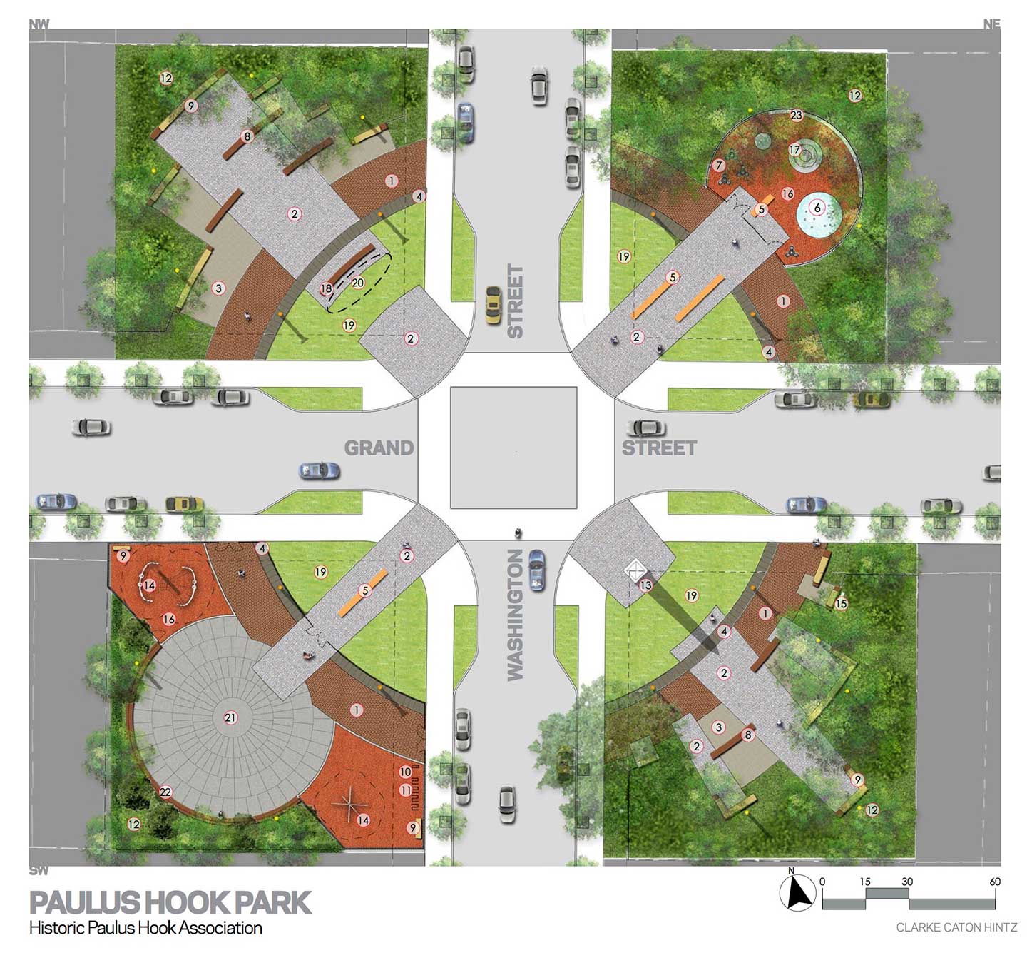 paulus hook park redesign jersey city