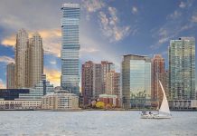Jersey City Urby Waterfront skyline