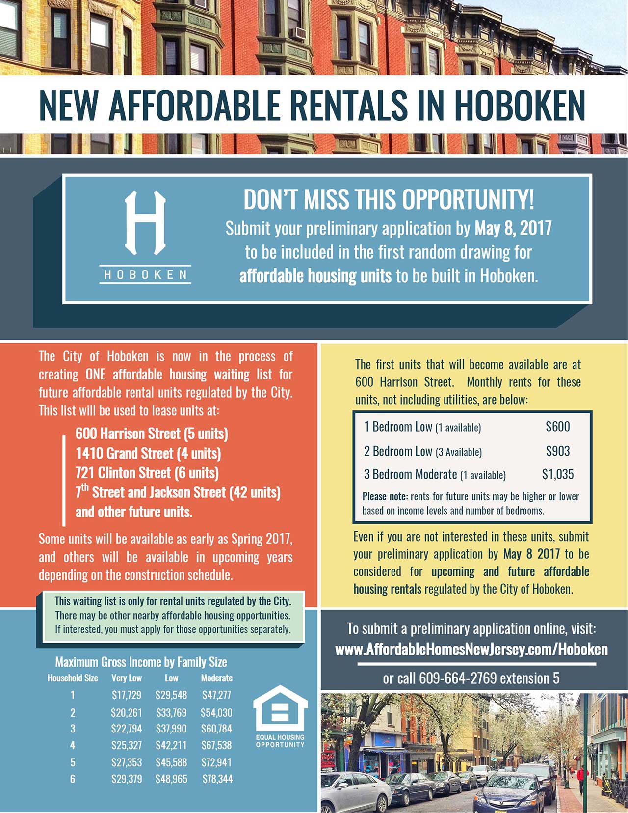 hoboken affordable housing application process