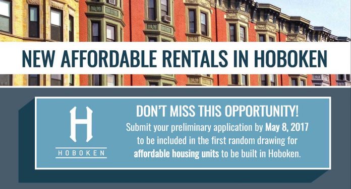hoboken affordable housing waitlist application