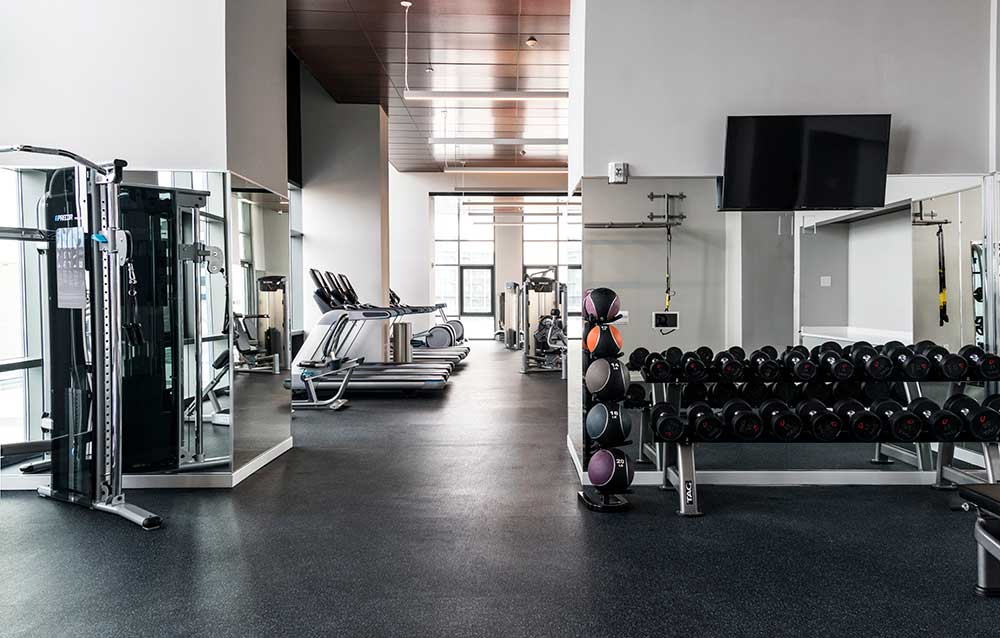 journal square apartments fitness center