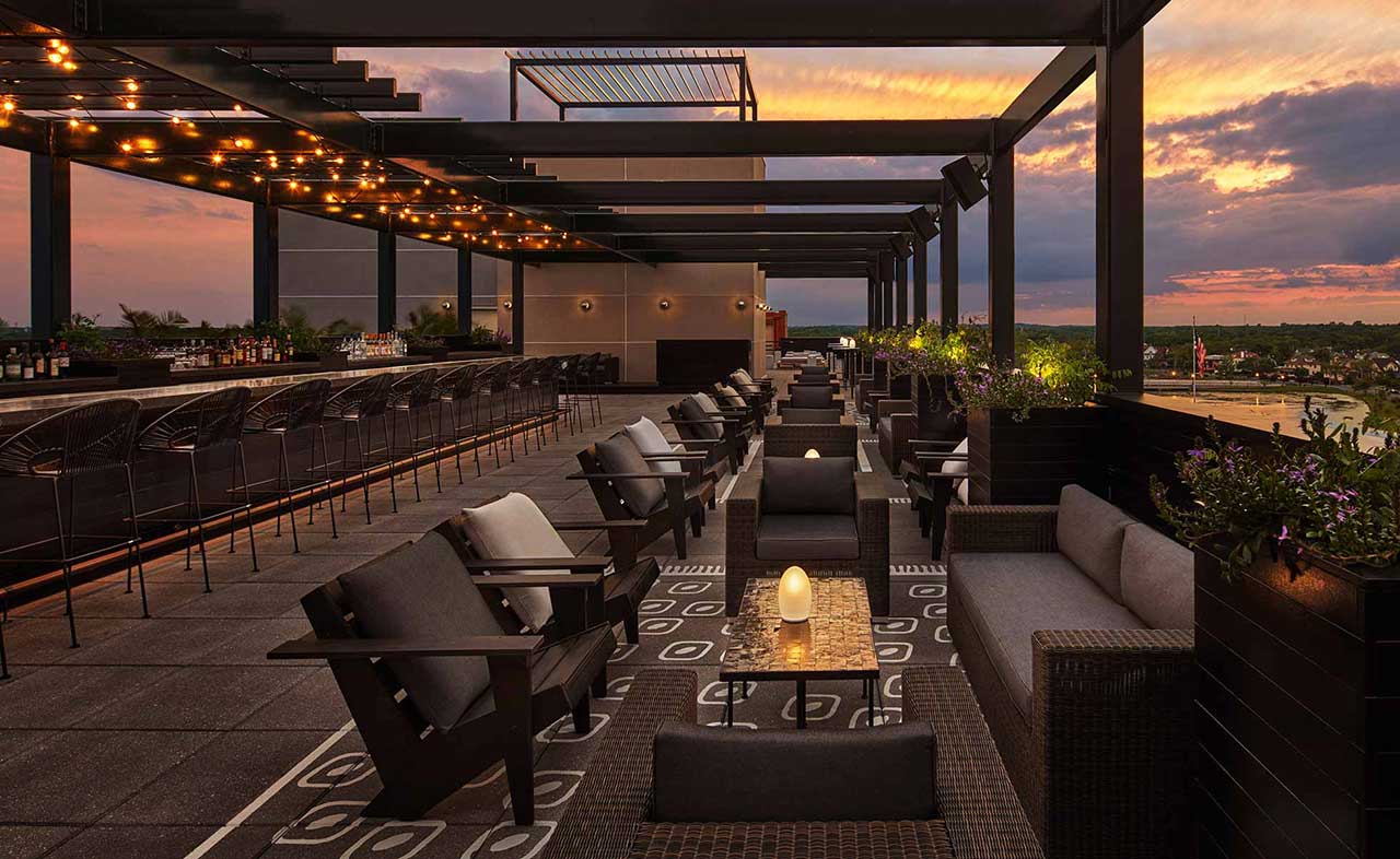 the asbury hotel 210 5th Ave rooftop
