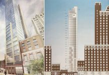 26-Story Hotel Proposed Opposite Newark’s Military Park 56 park place newark hotel rendering double