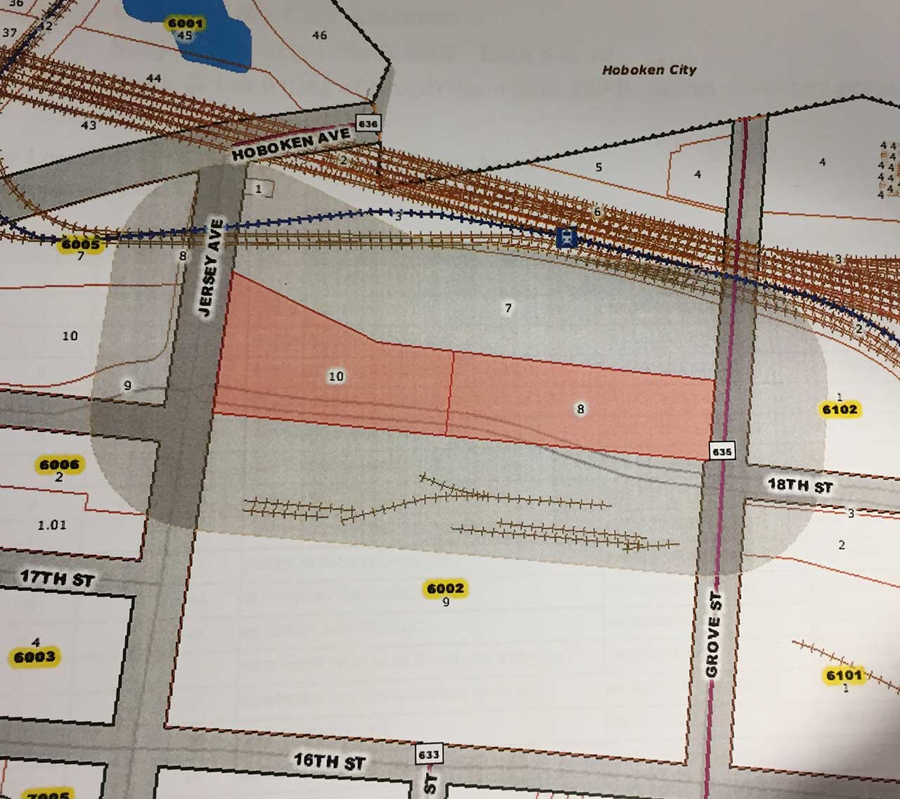 659 grove street jersey city site plan