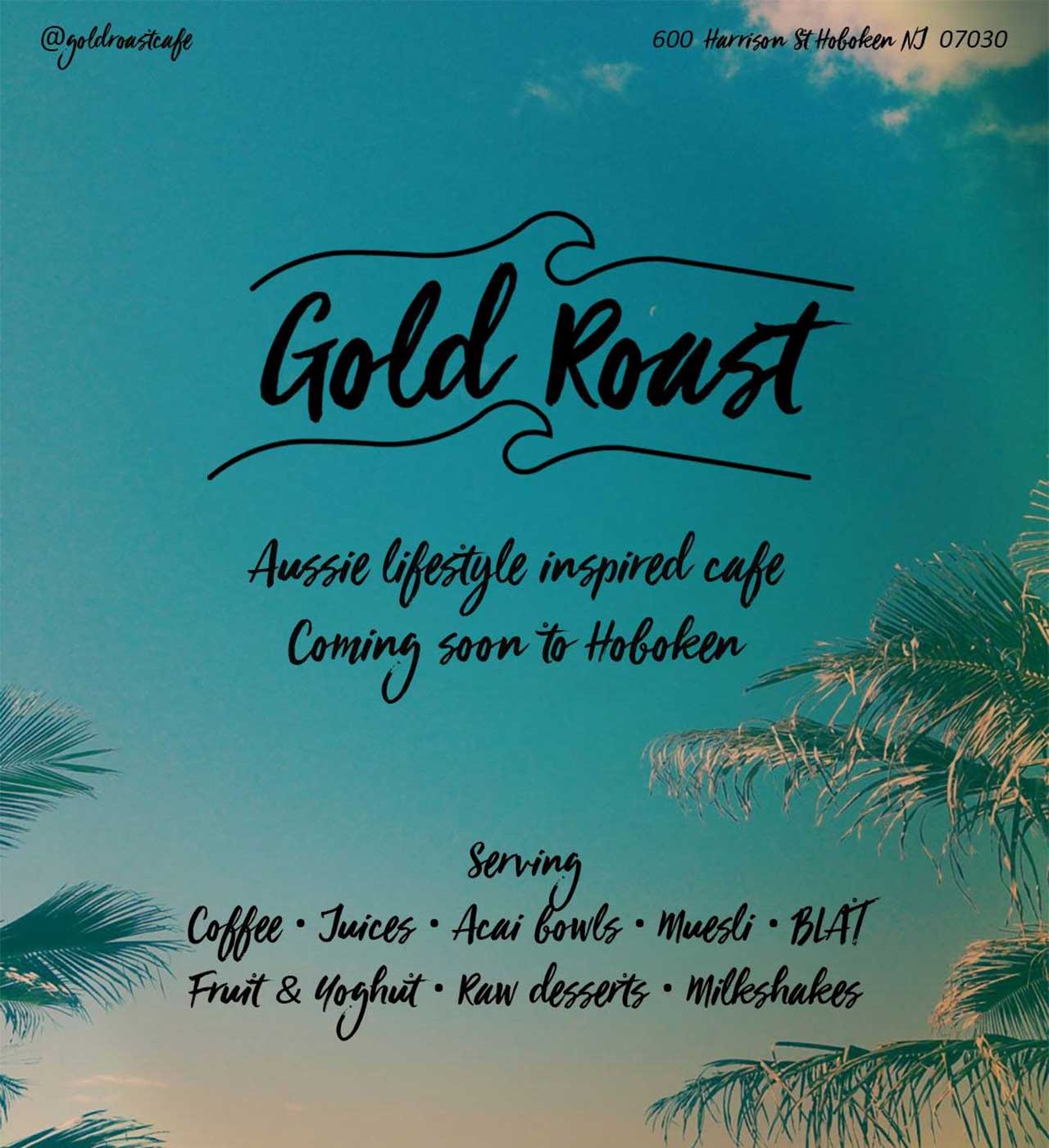gold roast australian coffee shop hoboken