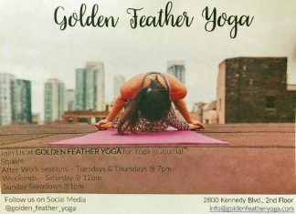 golden feather yoga journal square 2800 kennedy jersey city