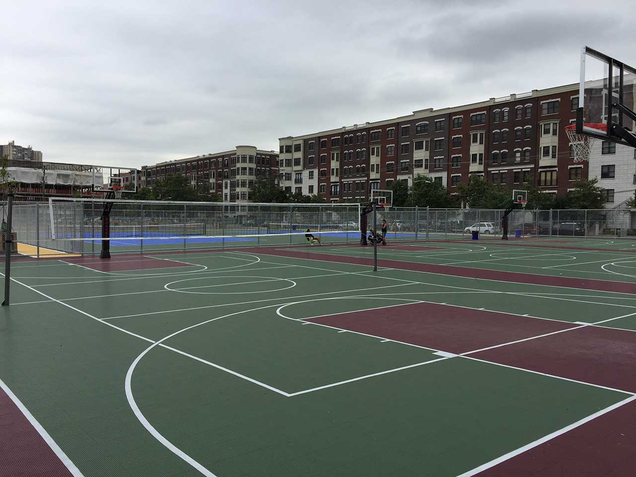 pop up park courts hoboken
