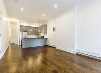 243 8th Street Kitchen Living Room