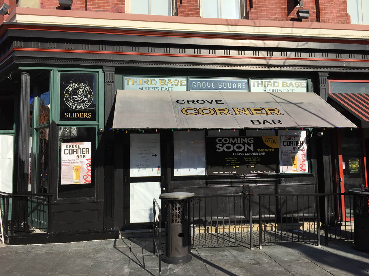 Pelgrim ondersteuning Medicinaal Re-Branded 'Grove Corner Bar' Opens Today in Jersey City