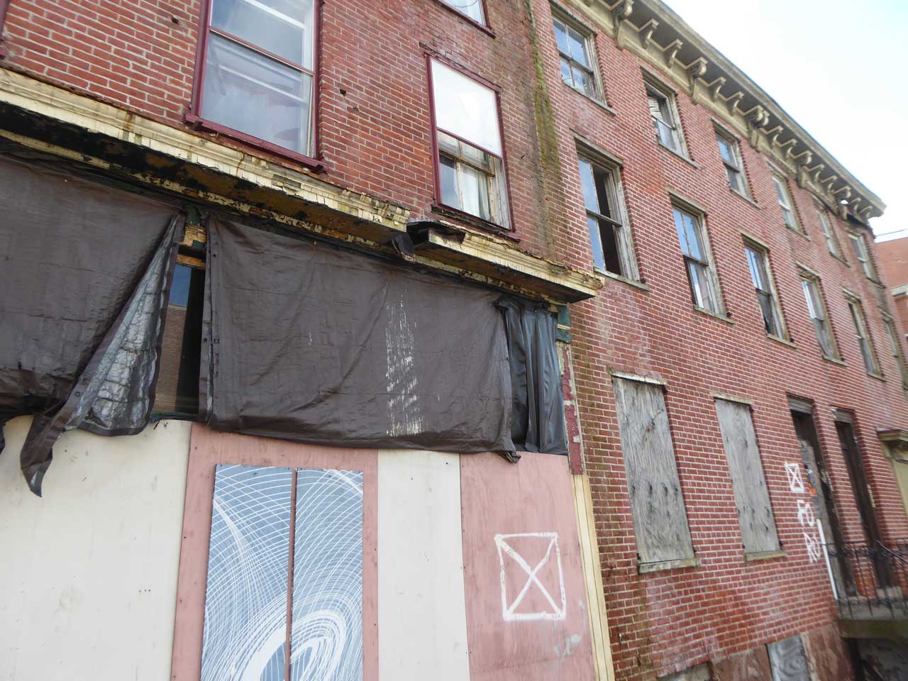 Abandoned Buildings Like These In Trenton Are Where Some Homeless Residents Can Be Found Overnight