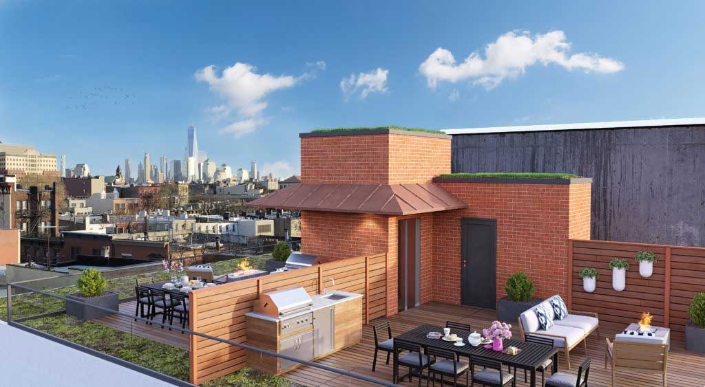 Fig Tree 306 Park Avenue Hoboken Roofdeck