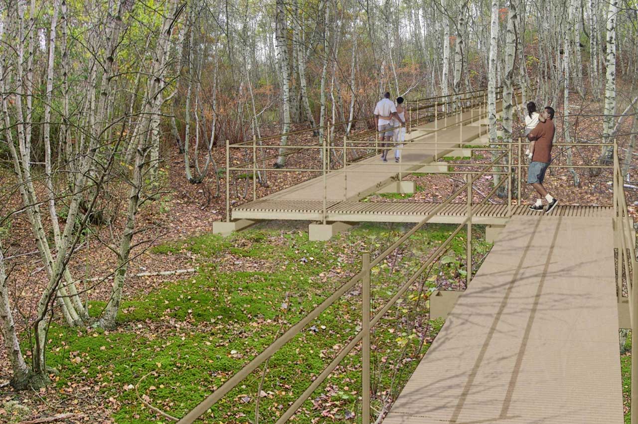 Liberty State Park Restoration Jersey City Modular Path Flsp