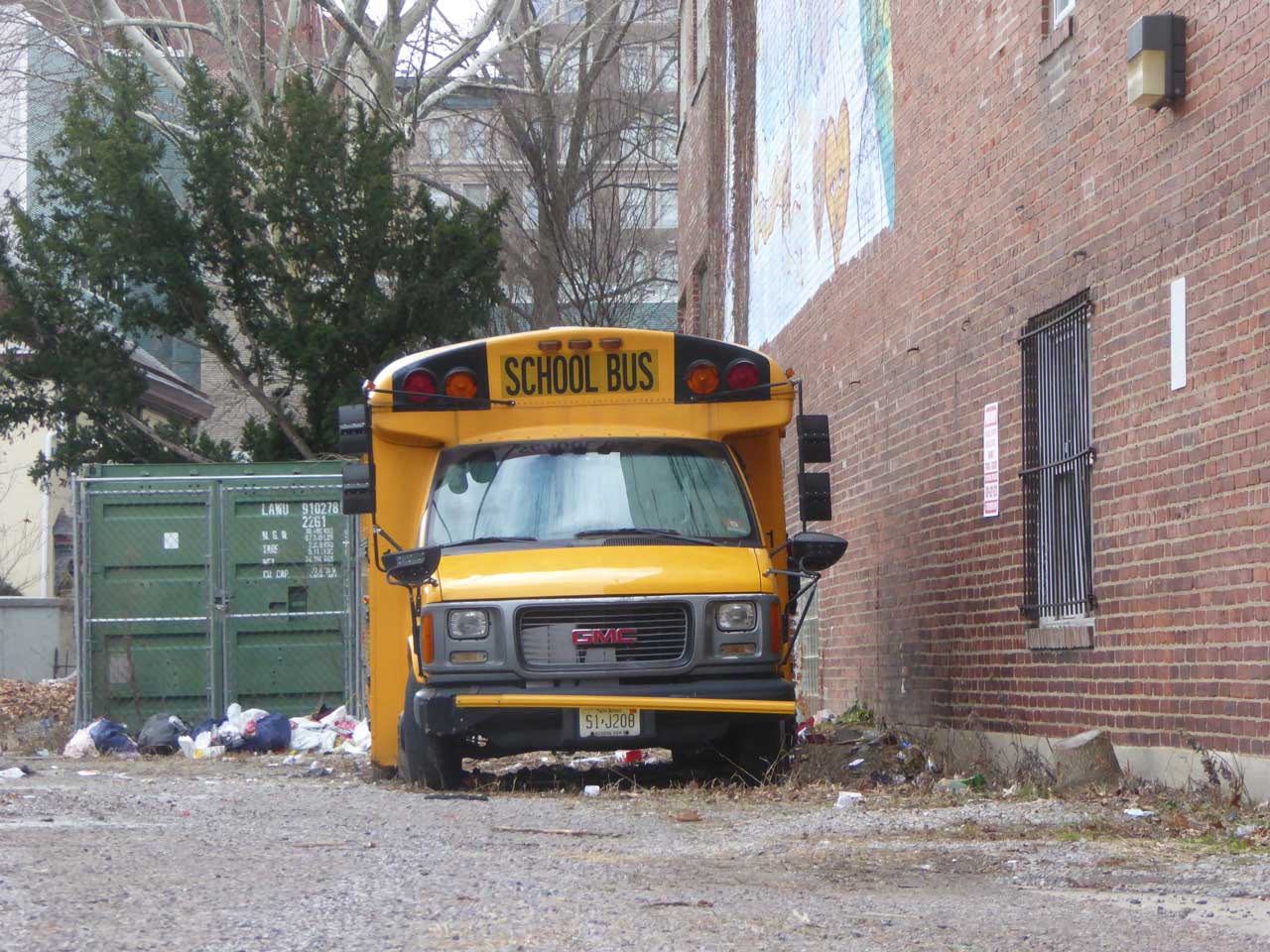 This School Bus Was Previously Lisa's Home For Several Months.