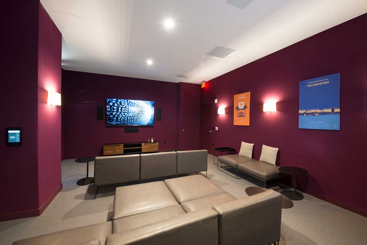 Vantage Jersey City Screening Room