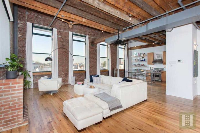 Spectacular Duplex Penthouse Loft For Sale 126 Webster Avenue 4f Jersey City Heights