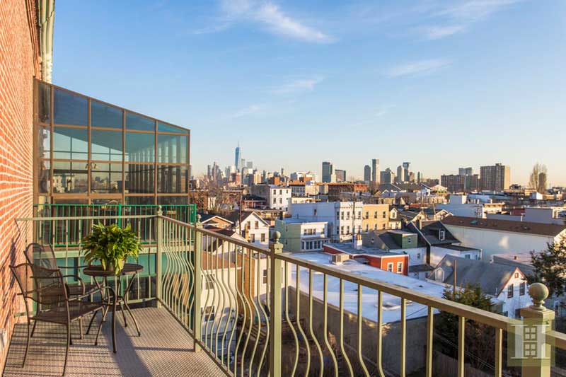 126 Webster Avenue 4f Jersey City Heights Balcony