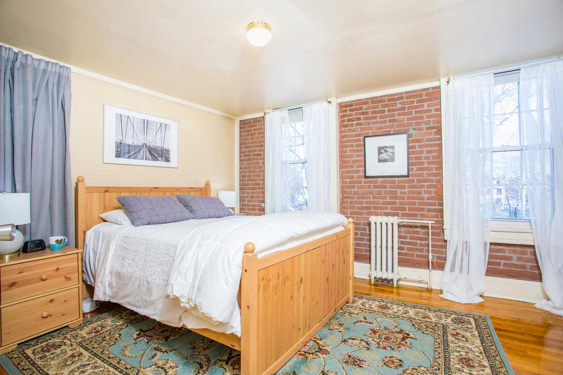 207 4th Street Hoboken Duplex Bedroom 1