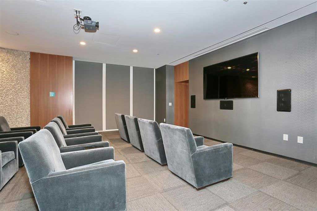 77 Hudson Apartment 3509 Jersey City Screening Room