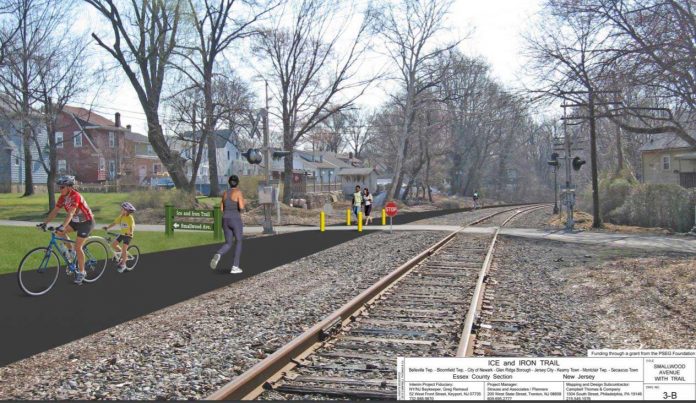 Walk/Bike Path Could Connect Jersey City and Montclair Ice & Iron Greenway Montclair To Jersey City Smallwood Avenue