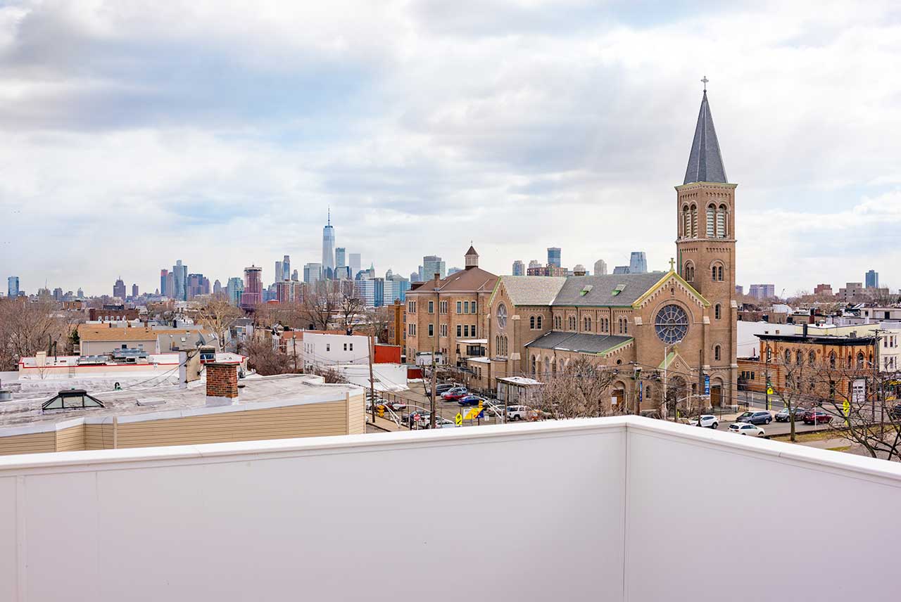 84 Manhattan Ave The Heights Jersey City Rooftop View
