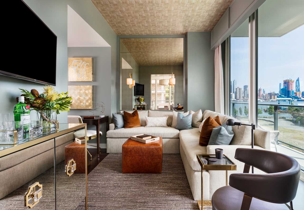 1200 Avenue At Port Imperial Weehawken Living Room