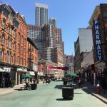 Newark Avenue Pedestrian Plaza Jersey City Existing