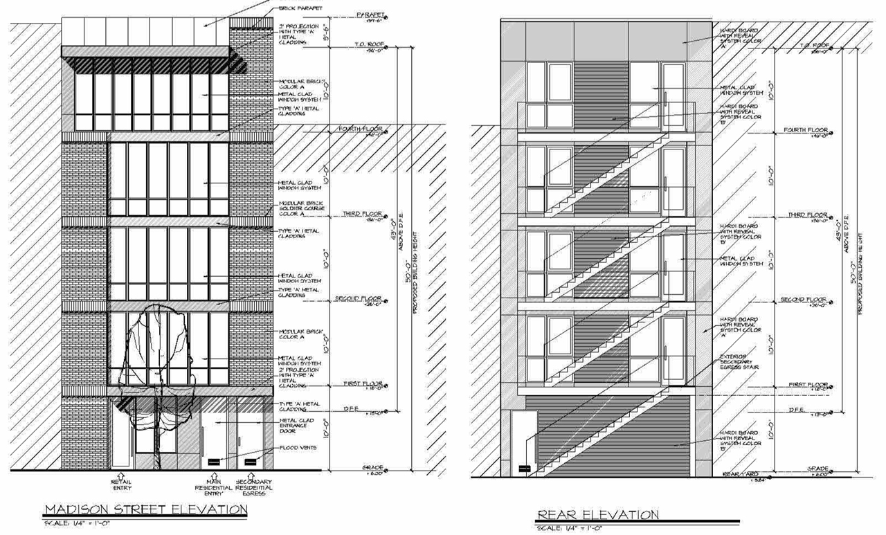 318 Madison Street Hoboken Elevation