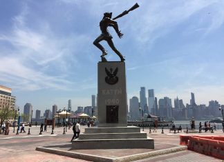 Exchange Place Jersey City Katyn Memorial
