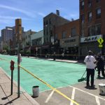 Newark Avenue Pedestrian Plaza Jersey City Expansion Jersey Avenue